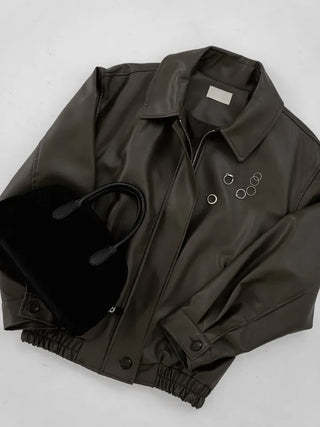Dena Classic Leather Jacket