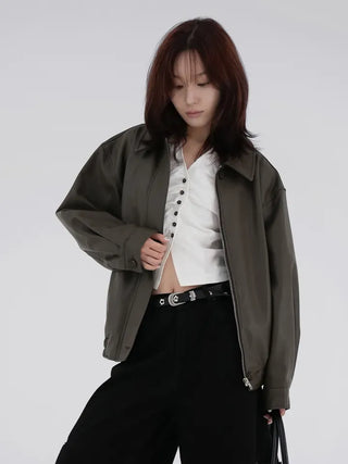 Dena Classic Leather Jacket