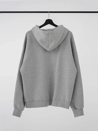 Leeho Two-Way Oversized Zip-Up Hoodie
