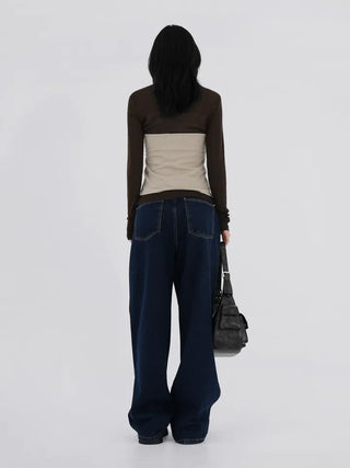 Dion Daily Stitch Denim Pants