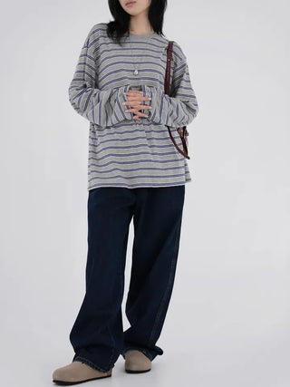 Dion Daily Stitch Denim Pants