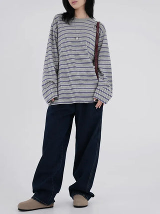 Dion Daily Stitch Denim Pants