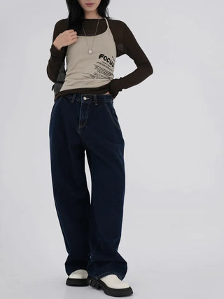 Dion Daily Stitch Denim Pants