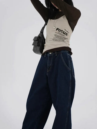 Dion Daily Stitch Denim Pants