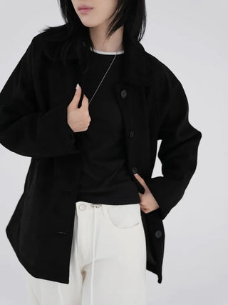 Gia Suede Half Coat