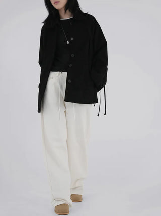 Gia Suede Half Coat