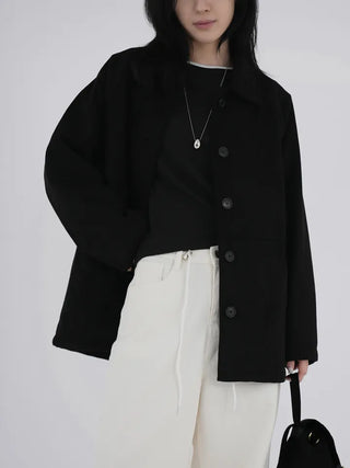 Gia Suede Half Coat