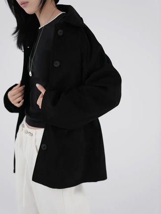 Gia Suede Half Coat