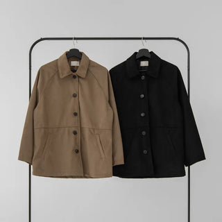 Gia Suede Half Coat