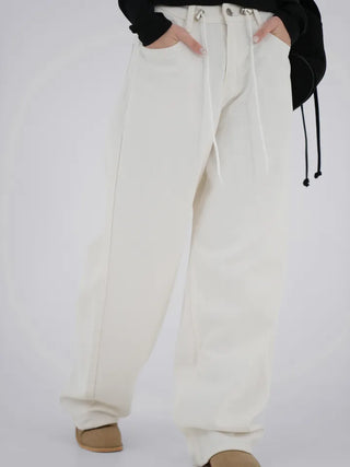 Zer String Denim Pants