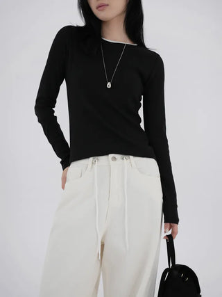 Zer String Denim Pants