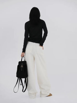 Zer String Denim Pants