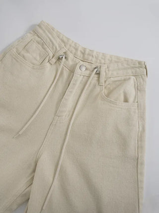 Zer String Denim Pants
