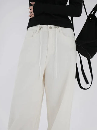 Zer String Denim Pants