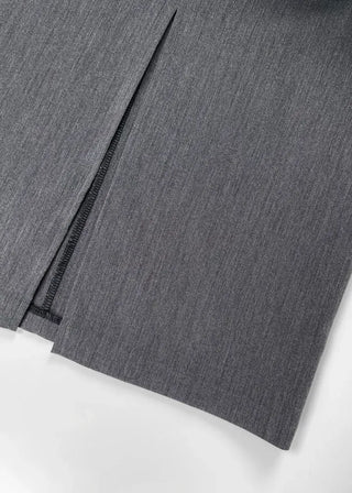 Hor One-Pocket Slit Long Skirt