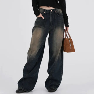Miren Balloon Fit Washed Cut Denim