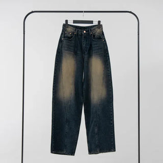 Miren Balloon Fit Washed Cut Denim
