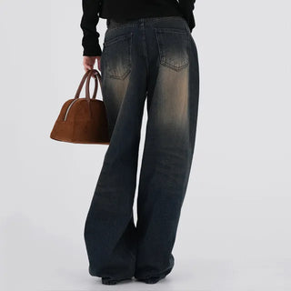 Miren Balloon Fit Washed Cut Denim