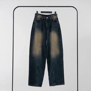 Miren Balloon Fit Washed Cut Denim
