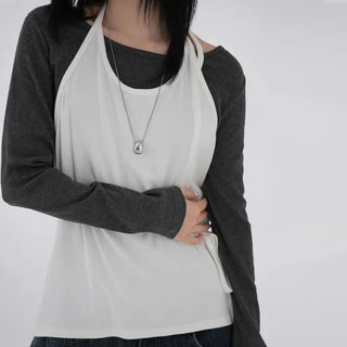 Et Halter Wrap T-shirt