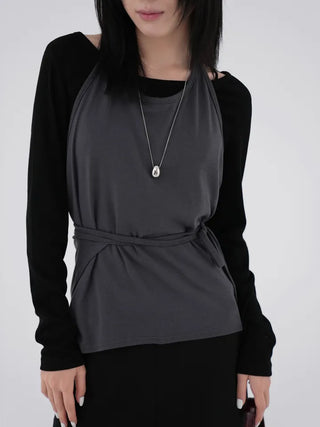 Et Halter Wrap T-shirt