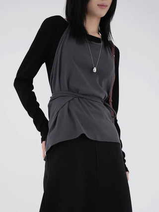 Et Halter Wrap T-shirt