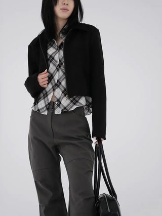 Rafi Slit Suede Jacket