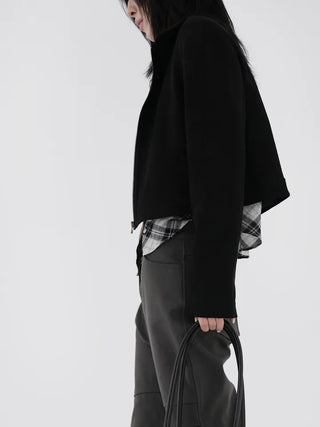 Rafi Slit Suede Jacket