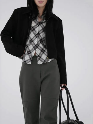 Rafi Slit Suede Jacket