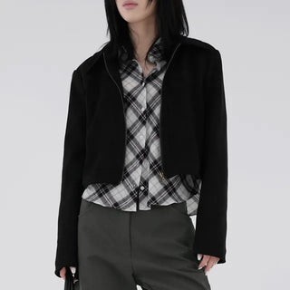 Rafi Slit Suede Jacket