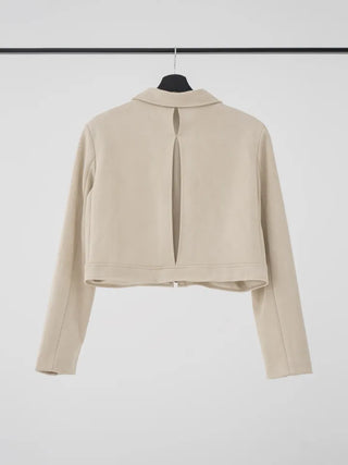 Rafi Slit Suede Jacket