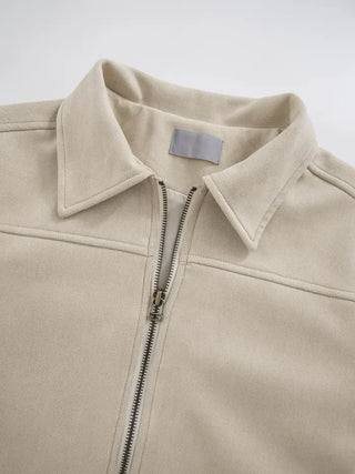 Rafi Slit Suede Jacket