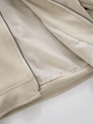 Rafi Slit Suede Jacket