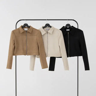 Rafi Slit Suede Jacket