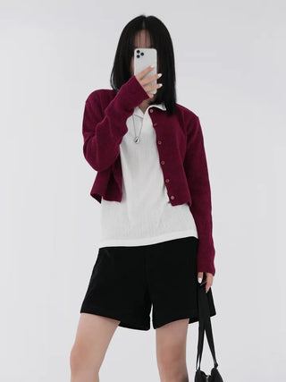 Winona Semi-Crop Cardigan