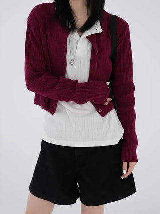 Winona Semi-Crop Cardigan