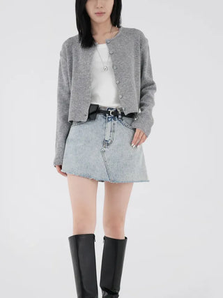 Winona Semi-Crop Cardigan
