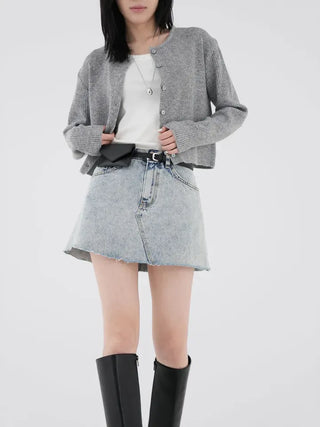 Winona Semi-Crop Cardigan