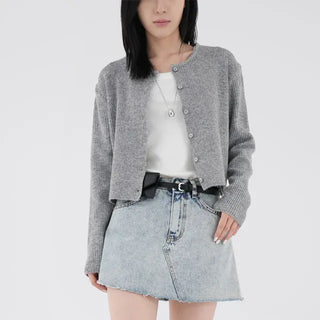 Winona Semi-Crop Cardigan
