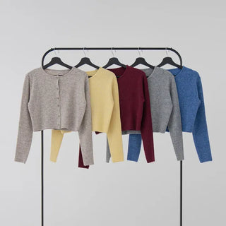 Winona Semi-Crop Cardigan