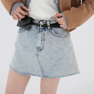 Raum denim skirt pants