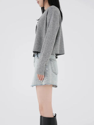 Raum denim skirt pants