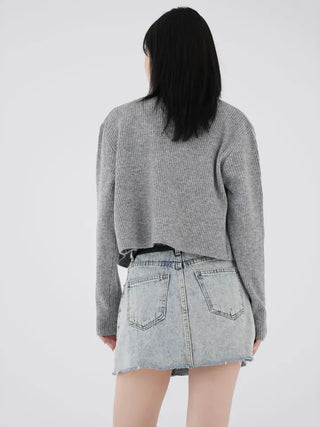 Raum denim skirt pants