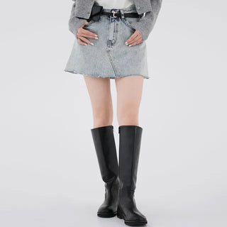 Raum denim skirt pants