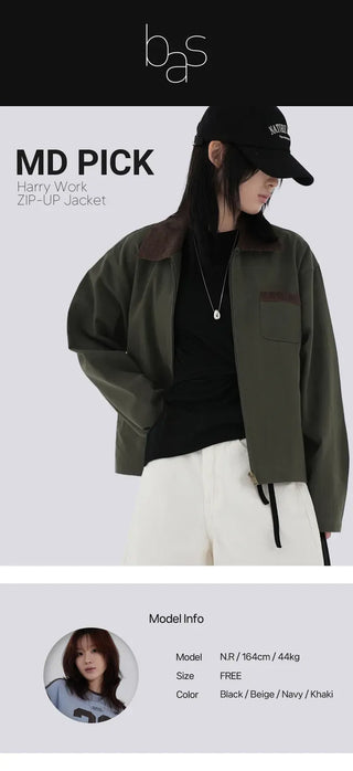 Harry Work Zip-up Jacket