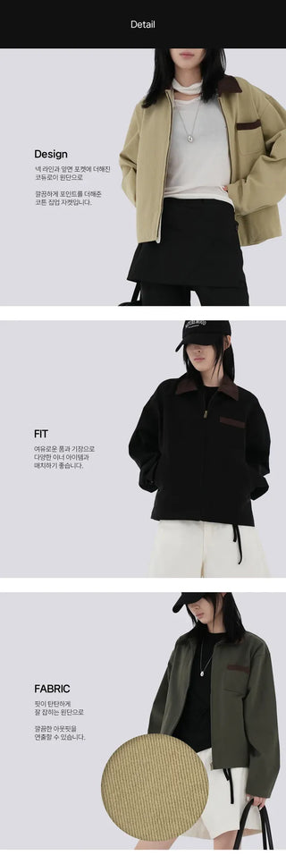 Harry Work Zip-up Jacket