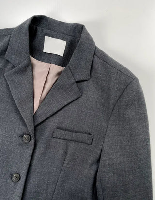 Murphy Heathered Three-Button Jacket