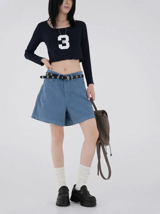 Luce Number Crop Top