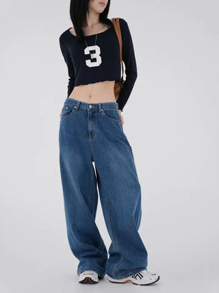 Luce Number Crop Top