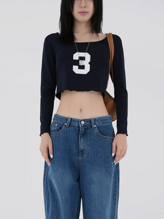 Luce Number Crop Top